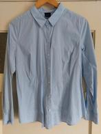 Blauw/witte gestreepte blouse maat 42 van C&A, Ophalen of Verzenden, Zo goed als nieuw, Maat 42/44 (L), Wit