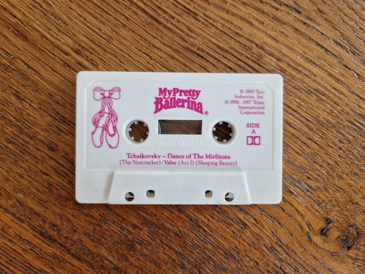 Vintage My Pretty Ballerina Cassette, Cd's en Dvd's, Cassettebandjes, Gebruikt, Klassiek, 1 bandje, Ophalen of Verzenden