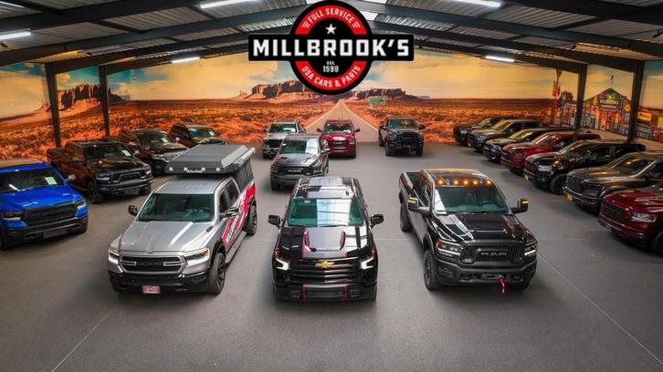 Dodge Ram Pick Up Bij Millbrooks: Veel voorraad gebruikt, RA, Auto's, Dodge, Bedrijf, Te koop, Overige modellen, Lederen bekleding