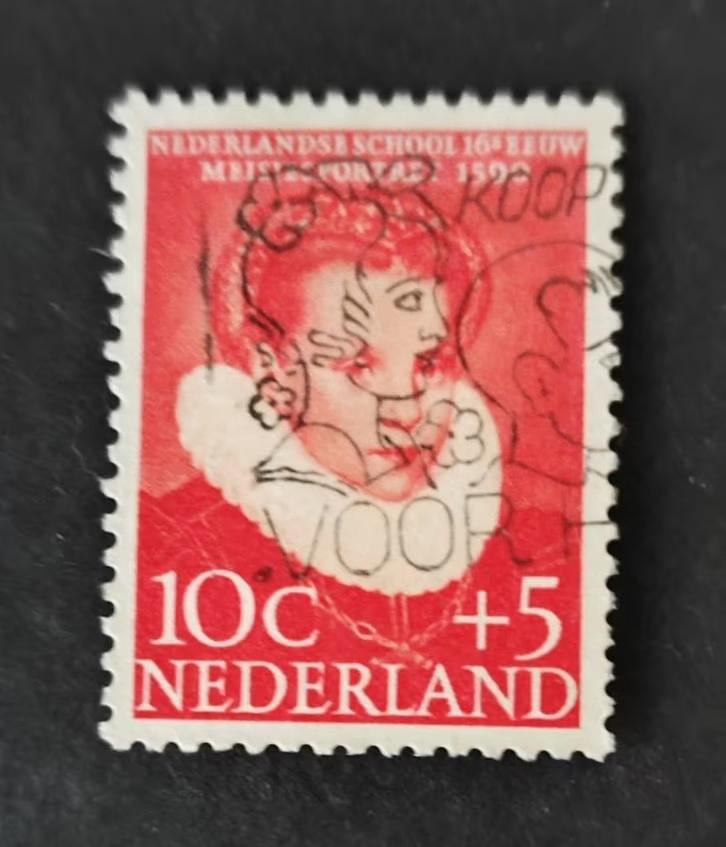 nederland nvph 686, Verzenden, Na 1940, Gestempeld