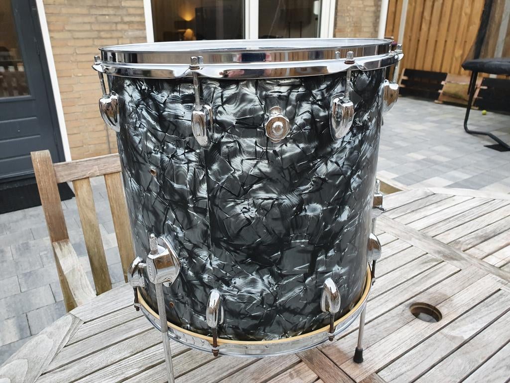 Pearl  16" Floortom Black Diamond Pearl, Muziek en Instrumenten, Drumstellen en Slagwerk, Ophalen, Gebruikt, Overige merken