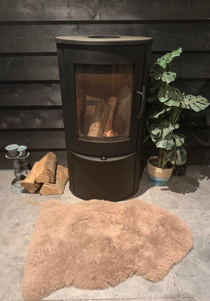 Super efficiente luxe LOTUS LIVA design houtkachel ZGAN, Huis en Inrichting, Kachels, Ophalen, Houtkachel, Zo goed als nieuw, Vrijstaand