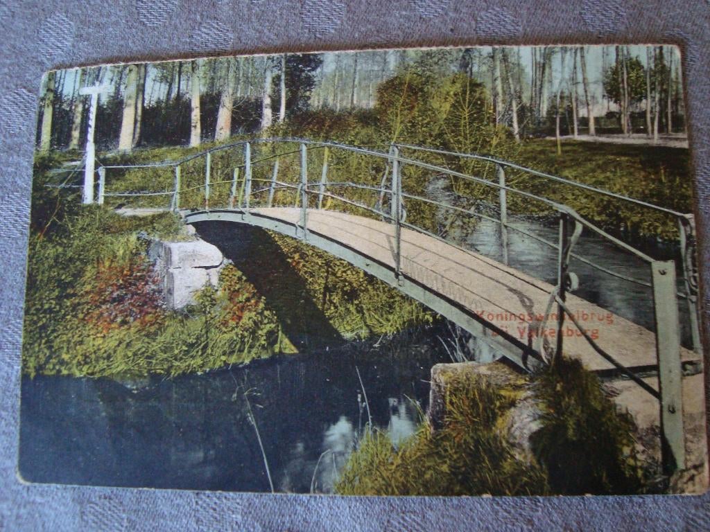 Koningswinkelbrug bij valkenburg, Ophalen of Verzenden, Voor 1920, Gelopen, Limburg