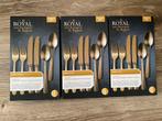 Royal van Kempen & Begeer TAFELBESTEK CHAMPAGNE 6-DELIGE SET, Huis en Inrichting, Keuken | Bestek, Ophalen of Verzenden, Nieuw