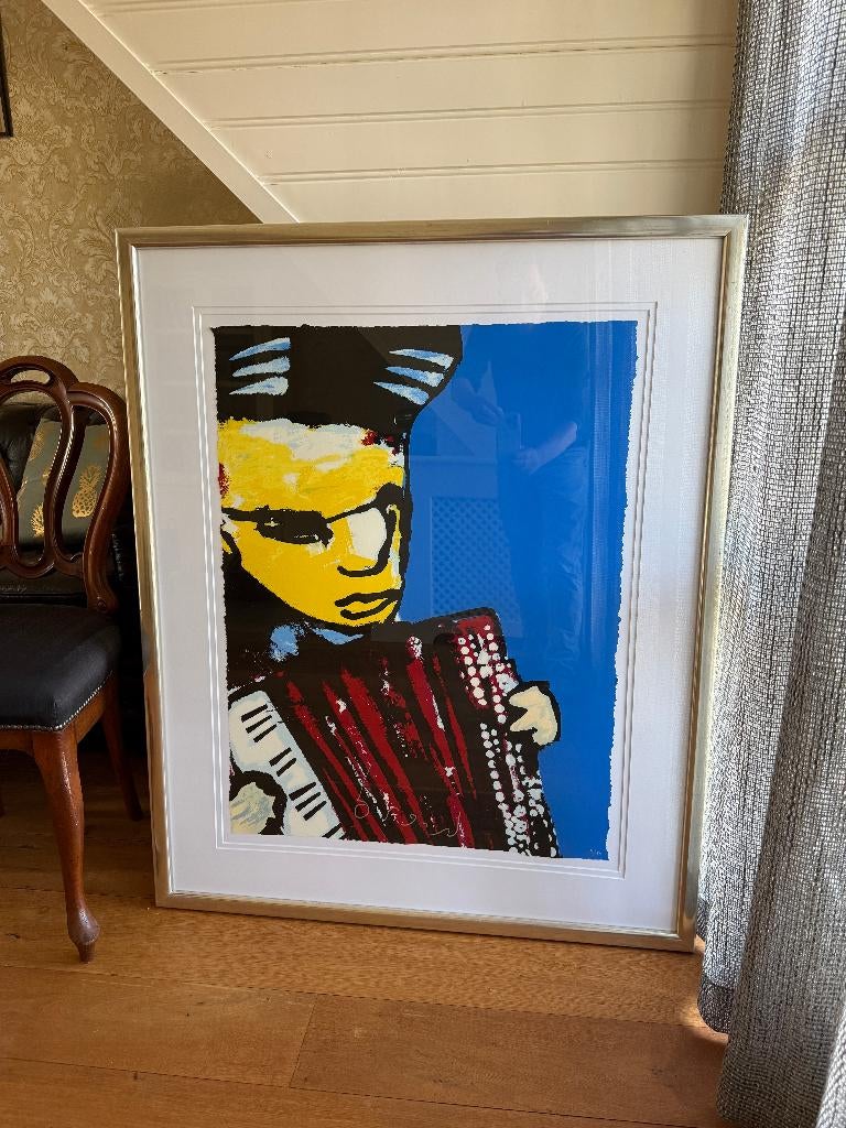 Herman Brood "Accordeonist" (nr. 28/150), Ophalen