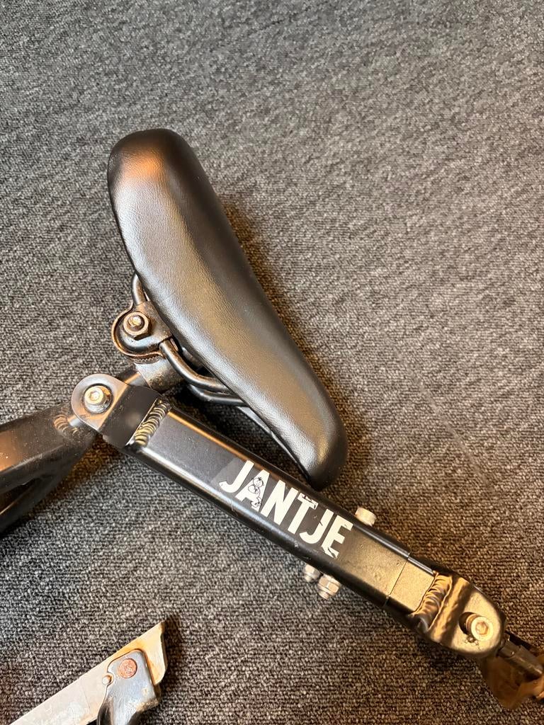 Fietszitje Jantje, Fietsen en Brommers, Fietsaccessoires | Fietsstoeltjes, Ophalen, Gebruikt