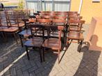 Cafe thonet bistro retro vintage stoelen, Bruin, Ophalen of Verzenden, Zo goed als nieuw, Vijf, Zes of meer stoelen