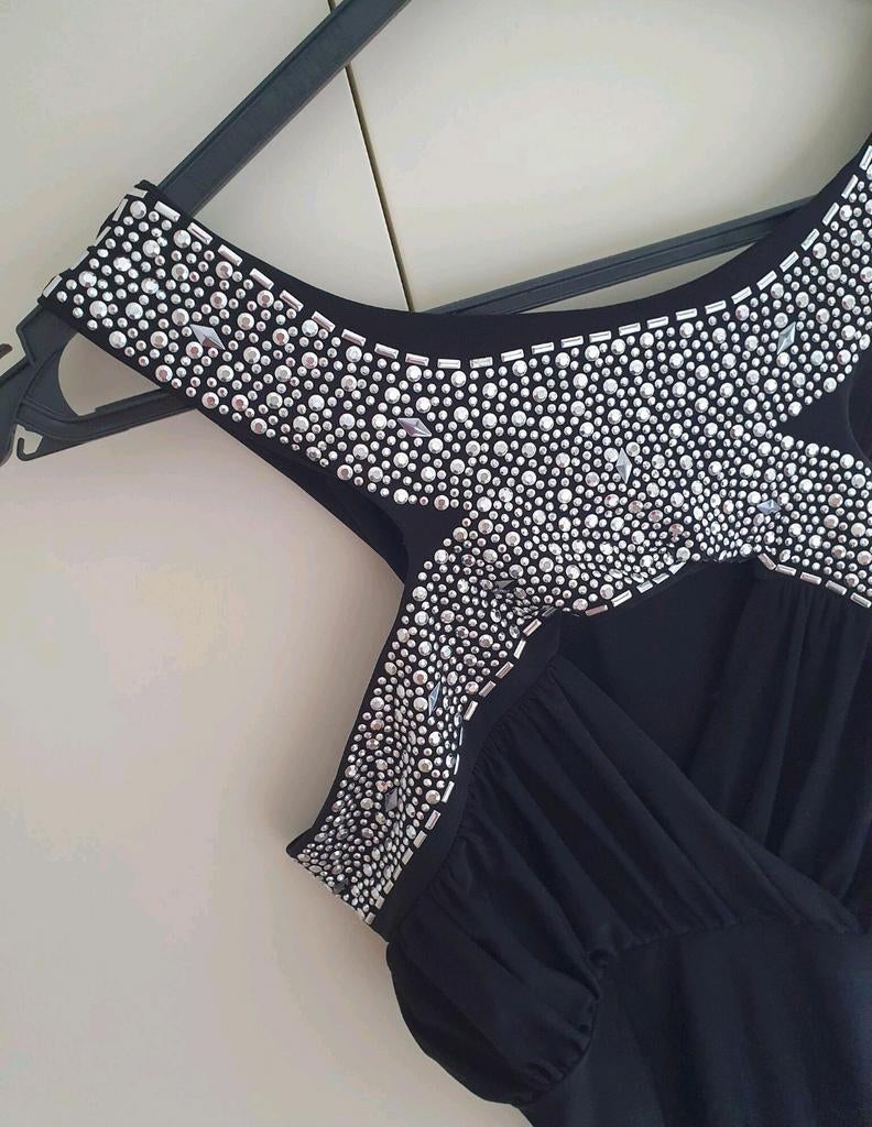 Young Blood mt S of M nieuw glitter, Kleding | Dames, Jurken, Maat 38/40 (M), Zwart, Nieuw, Young Blood