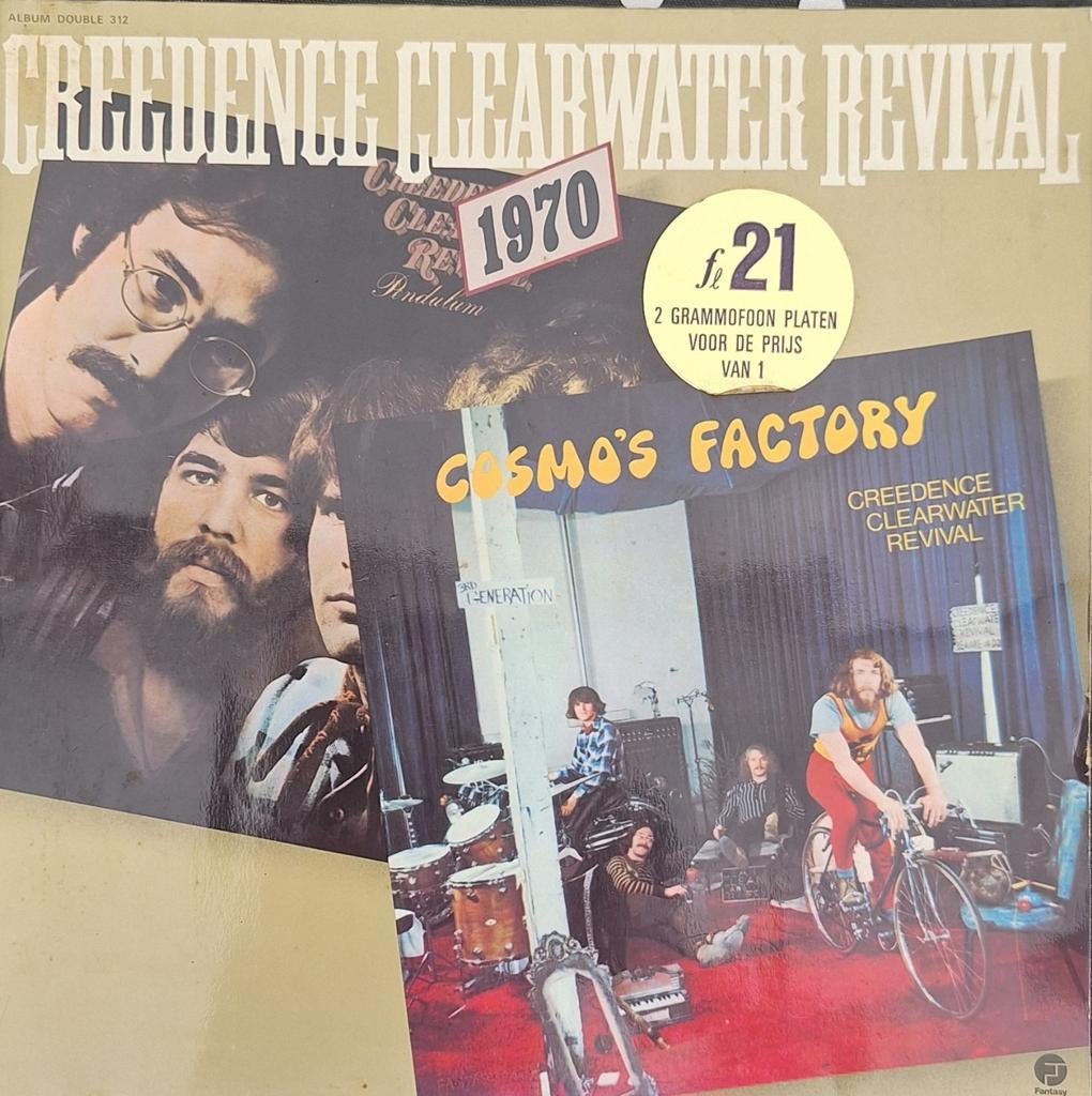 Leuke Lp van creedence clearwater revival Cosmo' factory., Cd's en Dvd's, Ophalen of Verzenden, Gebruikt, 12 inch