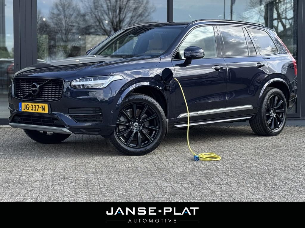 Volvo XC90 2.0 T8 TE AWD Inscription | Pano | Camera | Poles, Auto's, Gebruikt, Blauw, 7 stoelen, 2187 kg