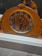Vintage Junghans Tafelklok - Art Deco Houten Kast, Ophalen of Verzenden