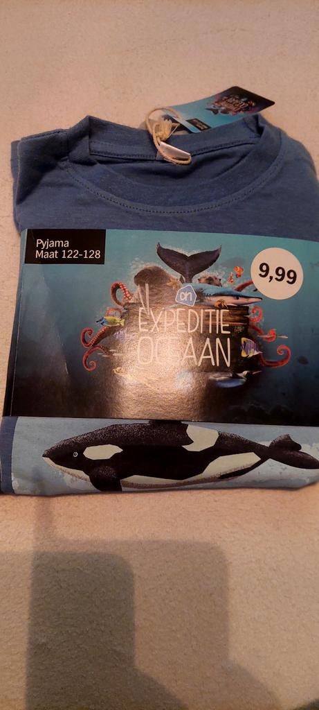 Leuke jongens pyjama maat 122/128 nieuw, Ophalen of Verzenden, Nieuw, Jongen, Nacht- of Onderkleding