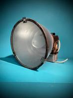 Oude industrielampen, Huis en Inrichting, Gebruikt, 50 tot 75 cm, Ophalen of Verzenden, Glas