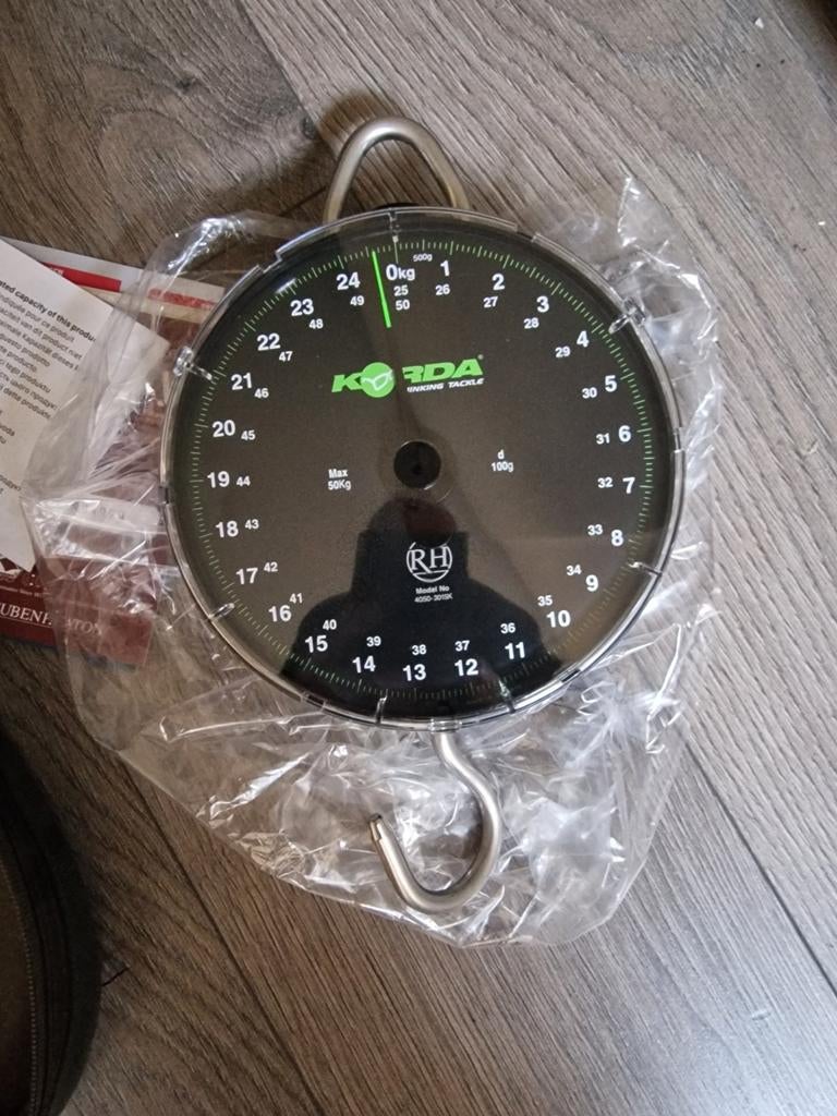 KORDA LIMITED RUBEN HEATON SKALE 50 KG INCL HOES, Watersport en Boten, Ophalen of Verzenden, Nieuw, Overige typen