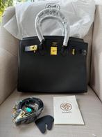 Hermes birkin 30 cm zwart, Sieraden, Tassen en Uiterlijk, Tassen | Damestassen, Ophalen of Verzenden, Nieuw, Zwart, Handtas