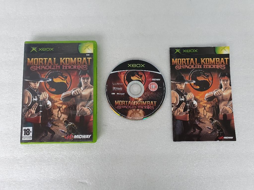 Xbox: Mortal Kombat - Shaolin Monks, Spelcomputers en Games, Games | Xbox Original, Gebruikt, Vanaf 18 jaar, Vechten, 2 spelers