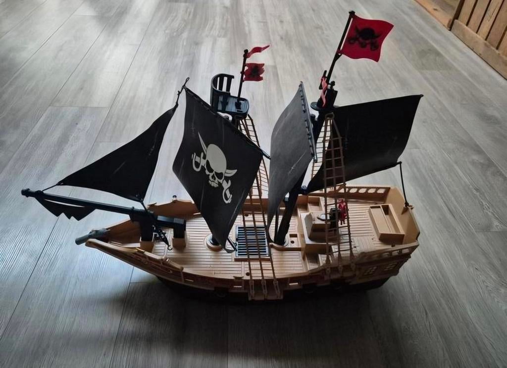 Piratenschip Playmobil, Kinderen en Baby's, Speelgoed | Playmobil, Ophalen, Gebruikt