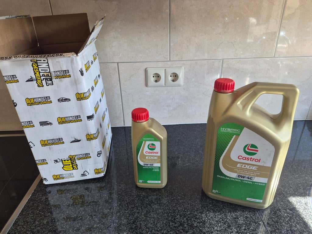 Castrol EDGE 0W-40 Motorolie - 6,5 liter, Ophalen of Verzenden, Nieuw