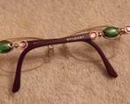 Elegante Bvlgari bril met edelsteen details, Overige merken, Gebruikt, Paars, Ophalen of Verzenden