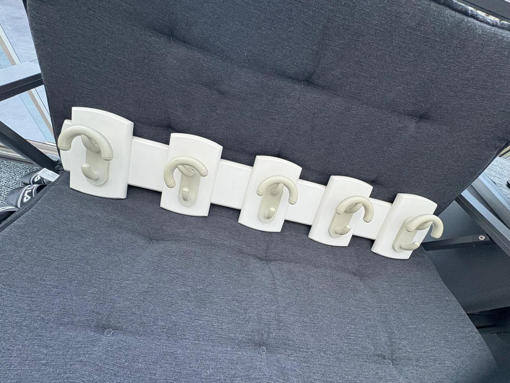 Kapstok 5 haken, Huis en Inrichting, Woonaccessoires | Kapstokken, Kunststof, 100 tot 150 cm, Zo goed als nieuw, Ophalen