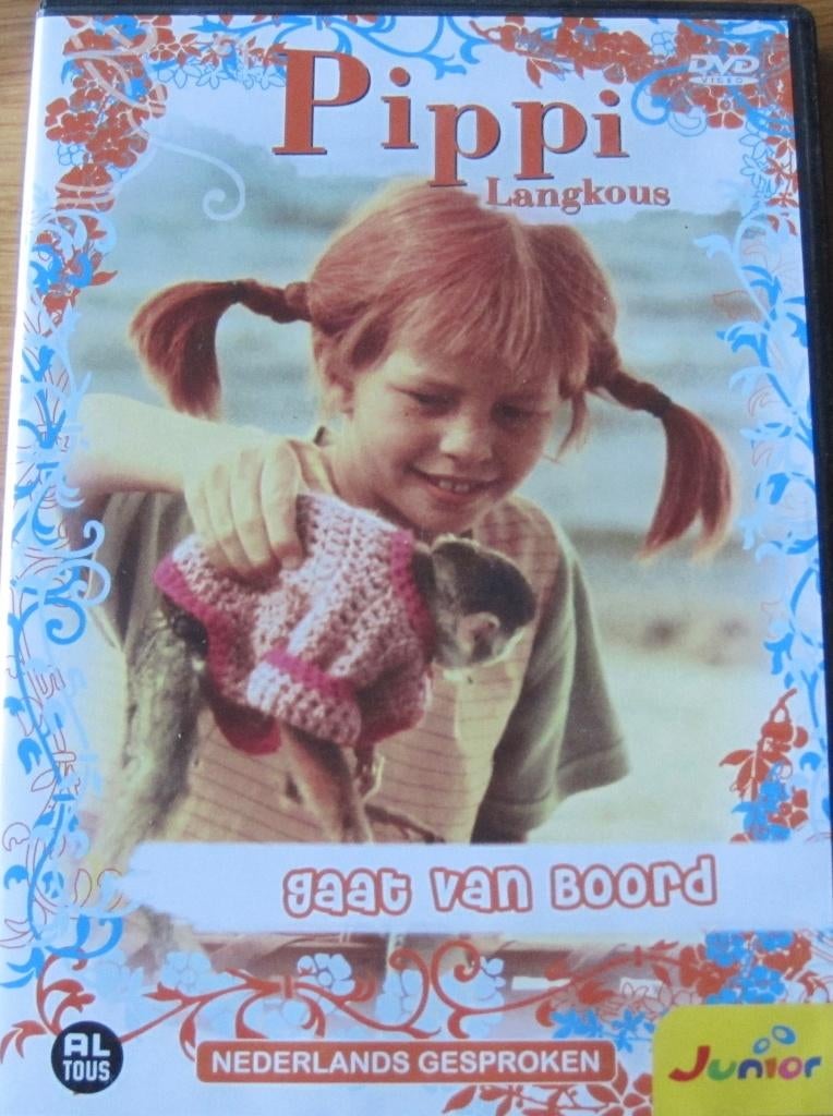 Pippi Langkous gaat van boord - 1969 - Nederlands gesproken, Avontuur, Alle leeftijden, Ophalen of Verzenden, Zo goed als nieuw