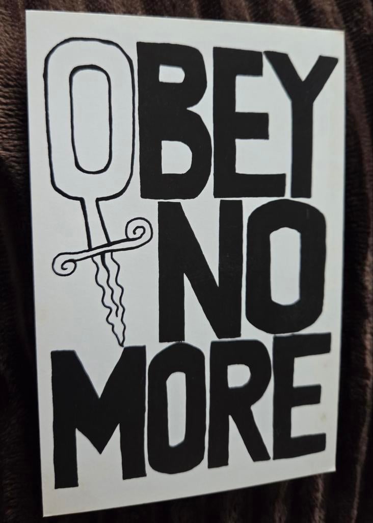 Obey No More, Verzenden, 1980 tot heden, Ongelopen, Overige thema's