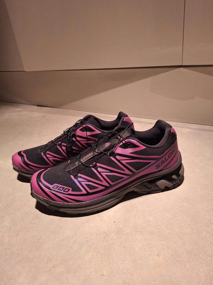 Salomon XT-6 Iridescent, z.g.a.n., maat 45 1/3, Kleding | Heren, Schoenen, Zo goed als nieuw, Sneakers of Gympen, Overige kleuren