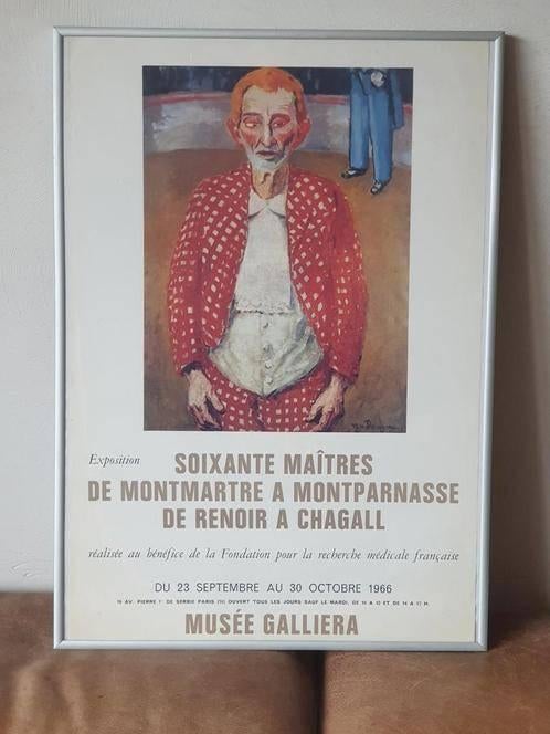 KEES VAN DONGEN EXHIBITION  Musee Galiera Paris, France 1966, Antiek en Kunst, Kunst | Litho's en Zeefdrukken, Ophalen