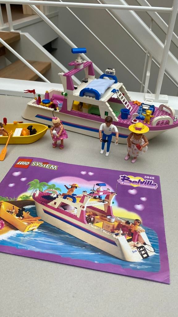 Lego 5848 System Belville Boot, Ophalen of Verzenden, Zo goed als nieuw