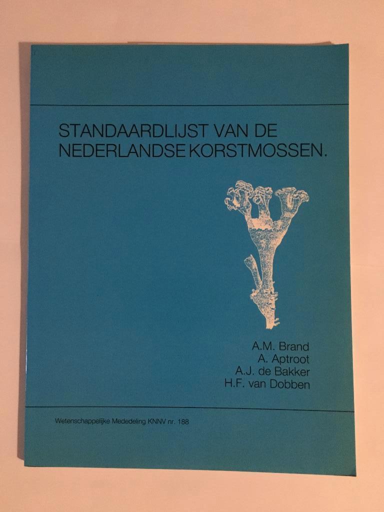 Standaardlijst van de Nederlandse korstmossen, Boeken, Ophalen of Verzenden, Nieuw, Natuur algemeen
