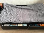 Zwart ikea brimnes uitschuifbaar bed met lades, Ophalen, Gebruikt, 90 cm, Eenpersoons