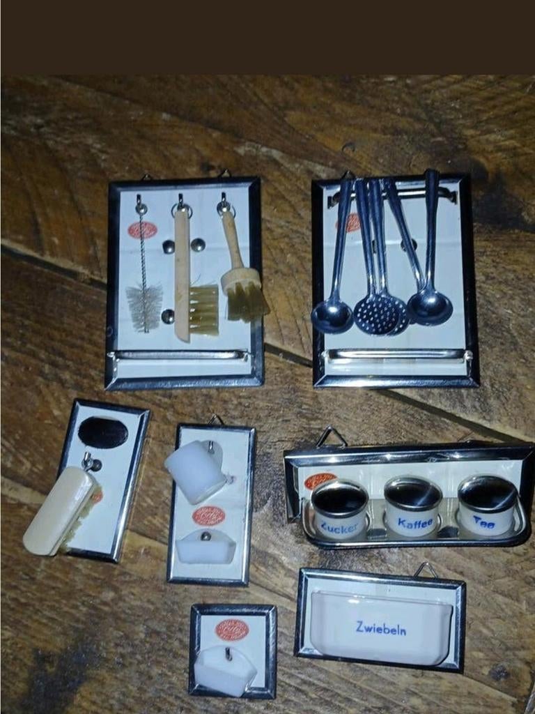 Poppenhuis keukenset Olly Germany, Antiek en Kunst, Ophalen of Verzenden