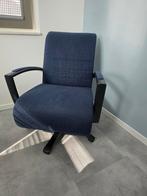 Blauwe fauteuil Henders en Hazel, Ophalen, Zo goed als nieuw, Minder dan 75 cm, 50 tot 75 cm