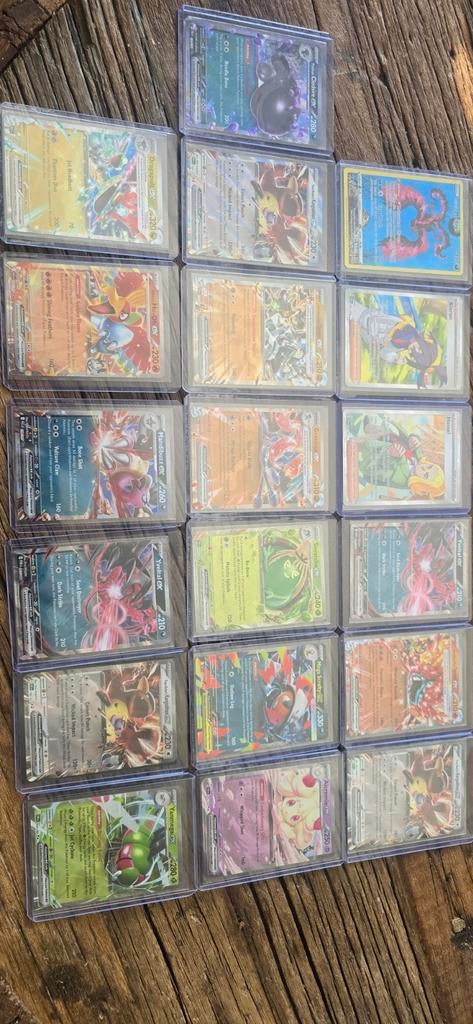Pokémon TCG: 19 EX/GX kaarten, trainers & promo kaart, Ophalen of Verzenden, Zo goed als nieuw, Meerdere kaarten