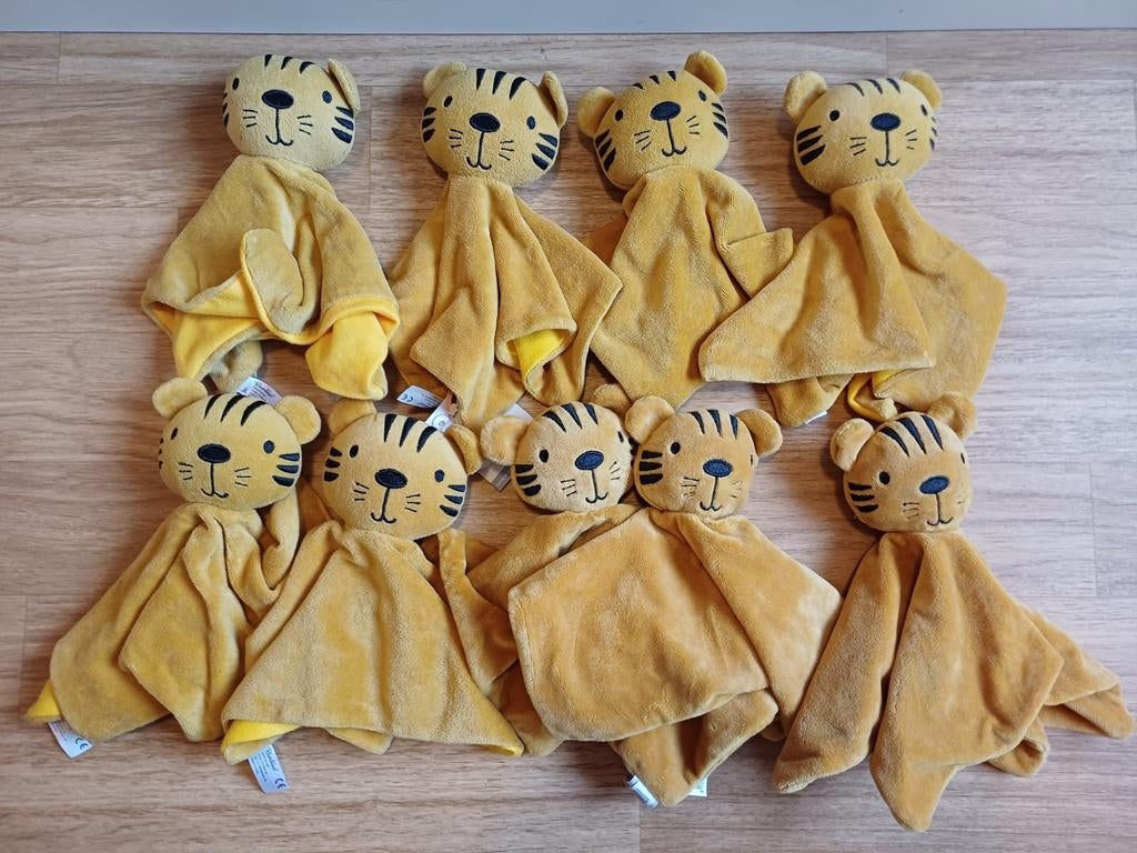 Kruidvat tijger doekje knuffeldoekje bambino oker geel, Ophalen of Verzenden, Zo goed als nieuw, Overige typen
