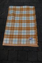 Deken geel geruit plaid, Gebruikt, HATEMA, NVT, Ophalen of Verzenden