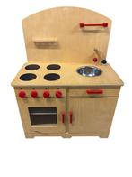 Houten speelgoed keukentje Peuters -(Kinderopvang kwaliteit), Kinderen en Baby's, Ophalen of Verzenden, Gebruikt, Hout, Speelkeuken