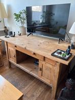 Antieke houten toonbank / dressoir, Ophalen