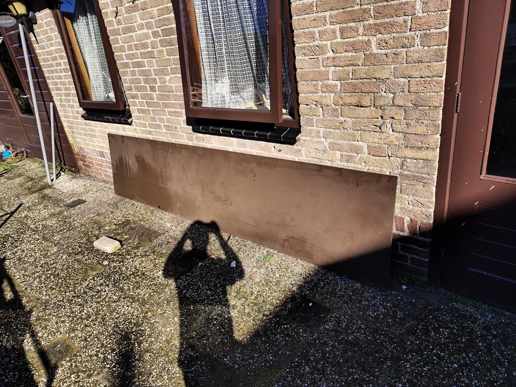 Trespa plaat 305x67cm, 5mm dik, Ophalen, Gebruikt, HPL, Minder dan 20 mm