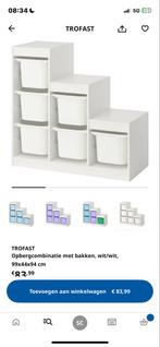 Trofaste opbergkast met bakken - 6 maanden gebruikt, Huis en Inrichting, Ophalen of Verzenden, Gebruikt