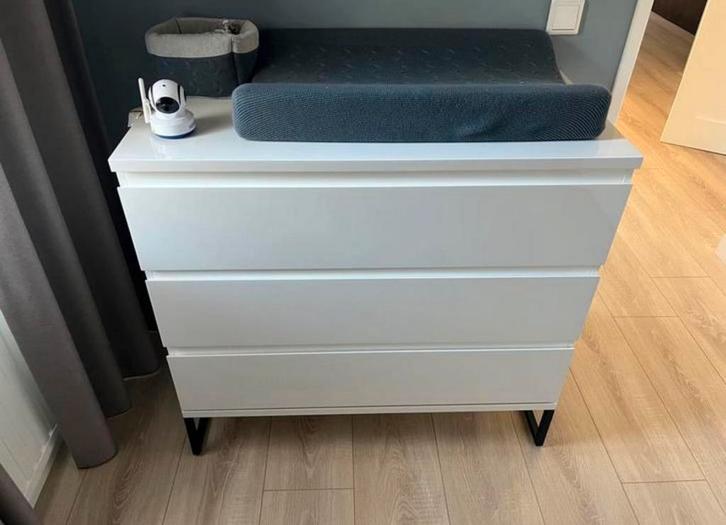 Interbaby Nottingham Commode, Kinderen en Baby's, Kinderkamer | Commodes en Kasten, Zo goed als nieuw, 90 tot 105 cm, 100 cm of meer