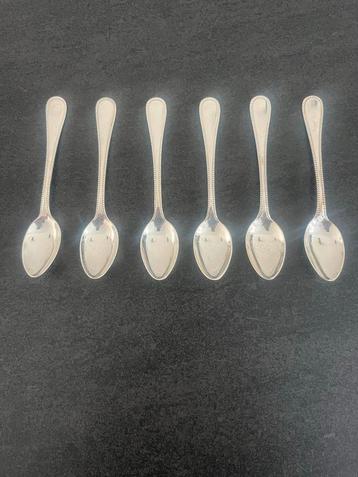 Zilveren Theelepels D. Vogel (6 stuks) beschikbaar voor biedingen