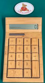 Bamboe solar rekenmachine, Onbekend, Ophalen of Verzenden, Zo goed als nieuw, Onbekend