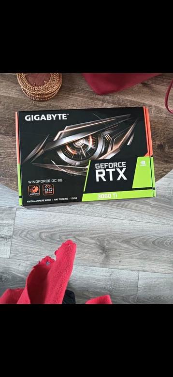 Geforce Gigabyte RTX 3060 ti 8 Gb beschikbaar voor biedingen