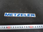 sticker METZELER motor banden, Ophalen, Zo goed als nieuw