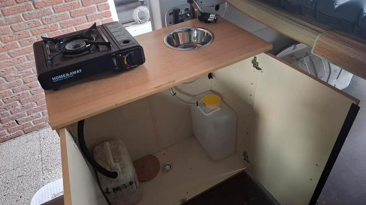 Keukenblok camper, Caravans en Kamperen, Camper-accessoires, Gebruikt, Ophalen