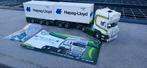 TEKNO SCANIA PATRICK V/D HOEVEN, Hobby en Vrije tijd, Modelauto's | 1:50, Ophalen, Zo goed als nieuw, Bus of Vrachtwagen, Tekno