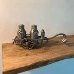 Antieke Tinnen Melkwagen Decoratie, Antiek en Kunst, Ophalen of Verzenden
