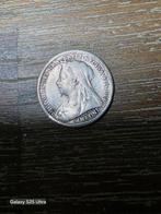 Zilveren 3 Pence 1900 Victoria Regina, Ophalen of Verzenden, Losse munt, Zilver