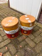 Te koop 2 grote kanis en gunnink bussen, Ophalen, Gebruikt